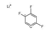 lithium,1,2,4-trifluorobenzene-5-ide结构式