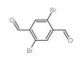 2,5-二溴苯-1,4-二甲醛结构式