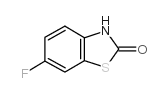 6-氟-2(3氢)苯噻唑酮结构式