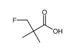 3-氟-2,2-二甲基-丙酸结构式