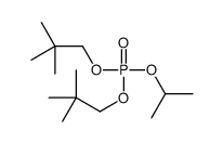 bis(2,2-dimethylpropyl) propan-2-yl phosphate结构式