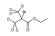 ethyl 2-bromo-2-methyl-d3-propionate-3,3,3-d3 Structure