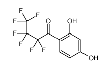 1-(2,4-dihydroxyphenyl)-2,2,3,3,4,4,4-heptafluorobutan-1-one Structure