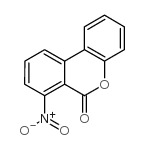 7-硝基-3,4-苯并香豆素结构式