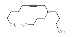 N,N-dibutyloct-2-yn-1-amine结构式