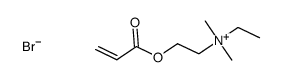 [2-(acryloyloxy)ethyl]dimethylethylammonium bromide Structure