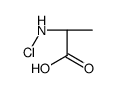 L-Alanine, N-chloro- (9CI) Structure