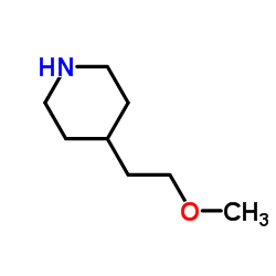 4-(2-甲氧基乙基)哌啶结构式