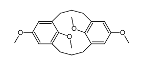 6,9,15,18-Tetramethoxy[3.3]metacyclophan结构式
