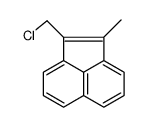 1-(chloromethyl)-2-methylacenaphthylene结构式