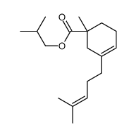 2-methylpropyl 1-methyl-3-(4-methyl-3-pentenyl)cyclohex-3-ene-1-carboxylate picture