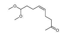 9,9-dimethoxy-non-5c-en-2-one Structure