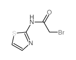 2-溴-n-1,3-噻唑-2-基乙酰胺结构式