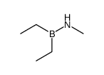 (methylamino)diethylborane Structure