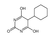 5-cyclohexyl-1,3-diazinane-2,4,6-trione Structure