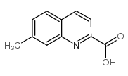 7-甲基喹啉-2-羧酸结构式