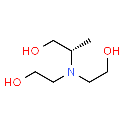 1-Propanol,2-[bis(2-hydroxyethyl)amino]-,(S)-(9CI) Structure