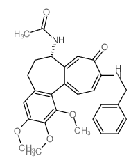 Colchicine, 10-(benzylamino)-10-demethoxy-结构式