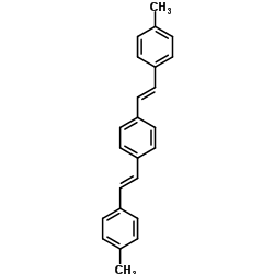 1,4-双(4-甲基苯乙烯基)苯结构式