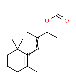 1,2-dimethyl-3-(2,6,6-trimethyl-1-cyclohexen-1-yl)propen-1-yl acetate picture