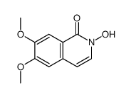 2-Hydroxy-6,7-dimethoxyisocarbostyril Structure