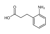 3-(2-aminophenyl)propanoic acid结构式