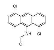 N-(1,5-dichloroanthracen-9-yl)formamide Structure