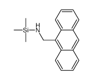 1-anthracen-9-yl-N-trimethylsilylmethanamine Structure