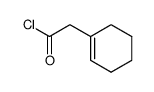 cyclohex-1-enylacetyl chloride结构式