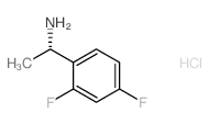 (S)-1-(2,4-Difluorophenyl)ethanamine hydrochloride Structure