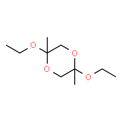p-Dioxane,2,5-diethoxy-2,5-dimethyl- (5CI)结构式