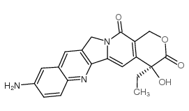 10-氨基喜树碱结构式