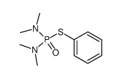 S-phenyl N,N,N',N'-tetramethylphosphorodiamidothioate结构式