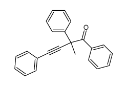 2-methyl-1,2,4-triphenyl-but-3-yn-1-one结构式