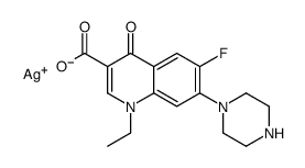 silver norfloxacin structure