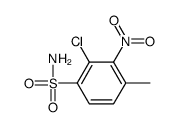 2-chloro-4-methyl-3-nitrobenzenesulfonamide Structure