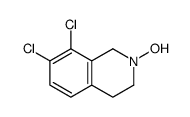 7,8-dichloro-2-hydroxy-3,4-dihydro-1H-isoquinoline结构式