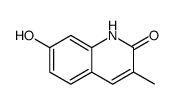 2(1H)-Quinolinone, 7-hydroxy-3-methyl Structure