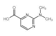 2-(二甲基氨基)-4-嘧啶羧酸结构式