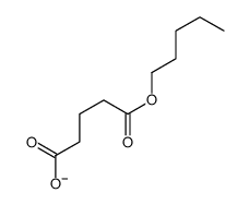 5-oxo-5-pentoxypentanoate结构式
