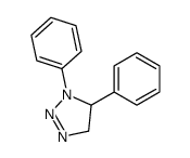 4,5-Dihydro-1,5-diphenyl-1H-1,2,3-triazole结构式