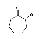 α-bromocycloheptanone结构式