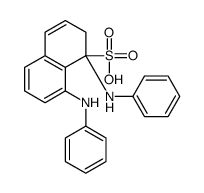 1,8-dianilino-2H-naphthalene-1-sulfonic acid Structure