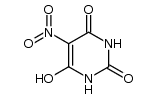5-硝基嘧啶-2,4,6-三酚结构式