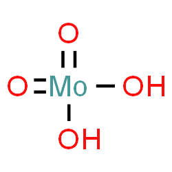 H2MoO4·12H2O structure