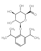 propofol glucuronide Structure