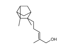 alpha-santalol Structure