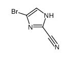 5-bromo-1H-imidazole-2-carbonitrile Structure