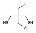 2-ethyl-2-(sulfanylmethyl)propane-1,3-dithiol结构式