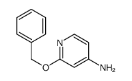2-(苄氧基)吡啶-4-胺结构式